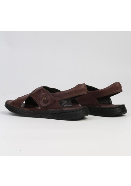 Pierre Cardin PC-7148 Erkek Deri Ultra Comfort Anatomik Taban Sandalet