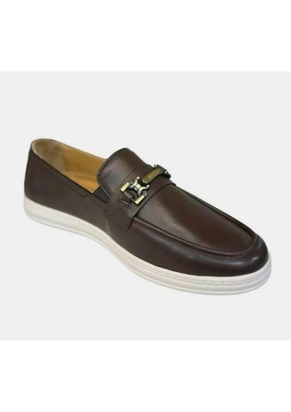 Pce-191074 Erkek Hakiki Deri Loafer Comfort Taban Ayakkabı