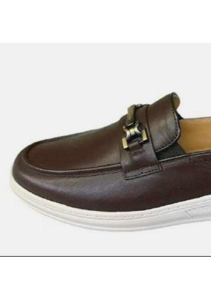 Pce-191074 Erkek Hakiki Deri Loafer Comfort Taban Ayakkabı