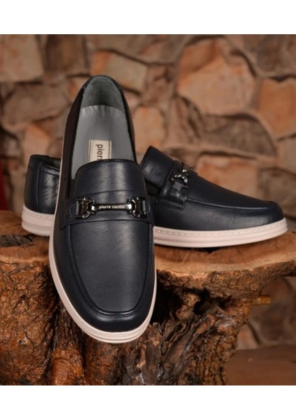 Pce-191074 Erkek Hakiki Deri Loafer Comfort Taban Ayakkabı