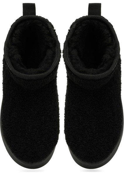 Angela 4pr Siyah Kadın Kar Botu fırsatları