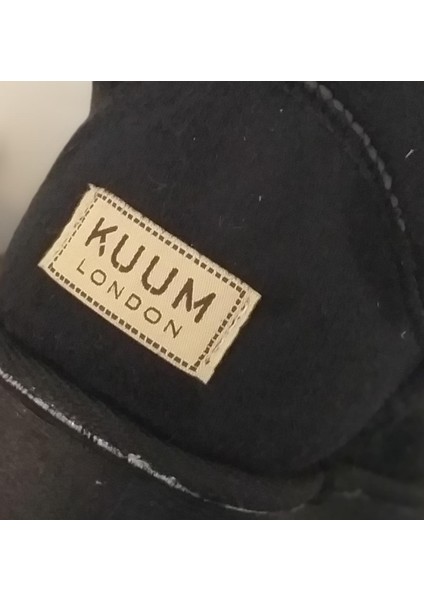 Kuum London K11Y04 Kadın Içi Tüylü Kalın Taban Uzun Boy Ug Bot