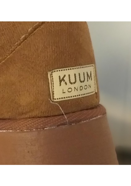 Kuum London K11Y02 Kadın Içi Tüylü Kalın Tabanlı Kısa Boy Ug Bot