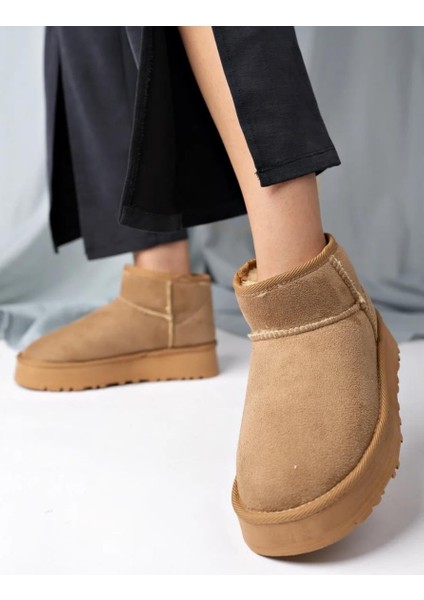 Kuum London K11Y02 Kadın Içi Tüylü Kalın Tabanlı Kısa Boy Ug Bot fiyatları