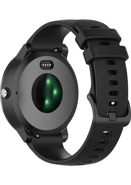 Huawei Watch Gt3 / Gt3 Pro 46MM Uyumlu Damalı Silikon Kordon 22MM