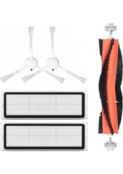 Xiaomi S10,S10 PLUS(+)X10,X10 PLUS(+)X20 PRO,S10 Pro Uyumlu Fırça Hepa Filtre Yan Fırça Yedek Parça