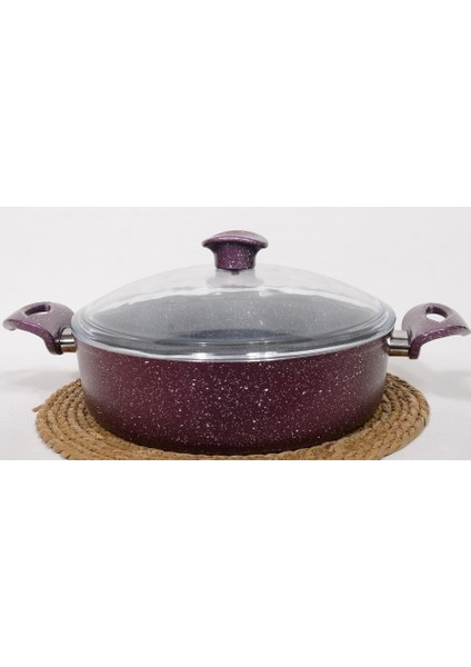 Imza Granit 28 cm Basık Tencere (Pilav,,karnıyarık)