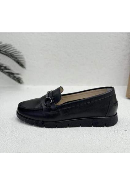 Venüs 24075604Y Kadın Deri Anatomik Ultra Comfort Esnek Taban Loafer Ayakkabı