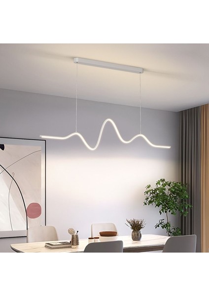 Minel Dekor Ritim Model LED 100CM, Sarkıt , Modern Aydınlatma, Dekoratif Şık Avize