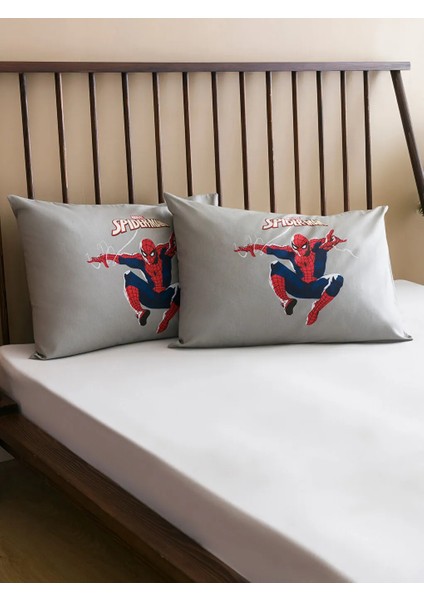 Spiderman Baskılı Yastık Kılıfı 2'li 50X70 cm