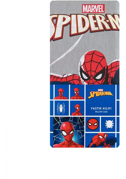 Spiderman Baskılı Yastık Kılıfı 2'li 50X70 cm
