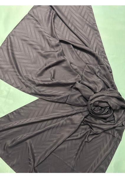 Jakarlı Şal 75 x 190 mm Mor Renği