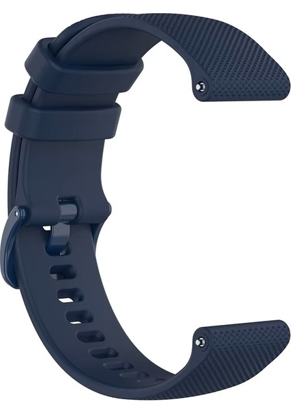 Huawei Watch Gt 4 (46MM) Uyumlu Damalı Silikon Kordon Kayış 22MM