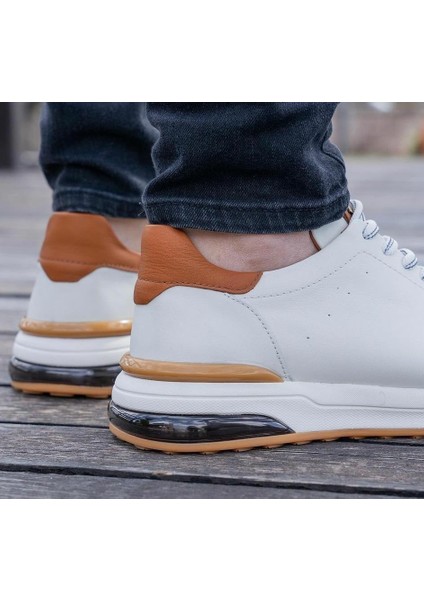 Marcomen 19512 Erkek Deri Günlük Premium Casual Sneaker Ayakkabı