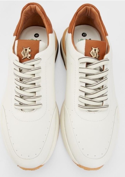 Marcomen 19512 Erkek Deri Günlük Premium Casual Sneaker Ayakkabı