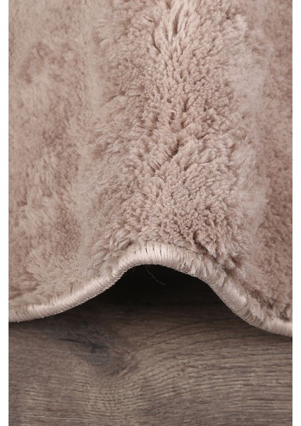 Bubble Kahve Büyük Ebat 2'li Banyo Paspas Seti Kaymaz Tabanlı Yıkanablir Klozet Takımı modelleri