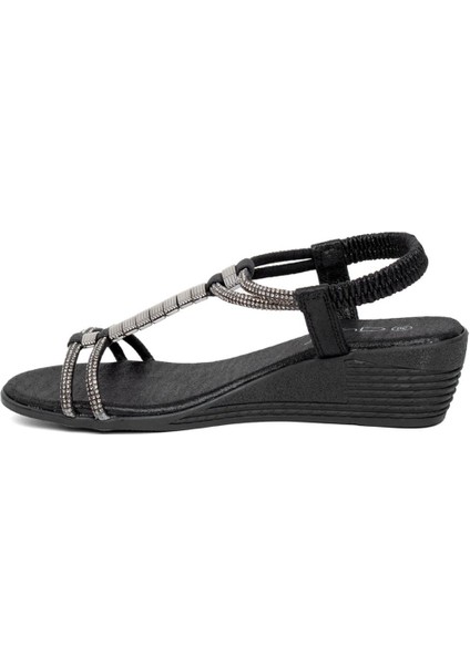 Guja 24Y145-1 Kadın Taşlı Dolgu Taban Sandalet
