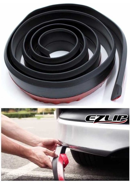 Üniversal Siyah Ön Tampon Eki Ez Lip fırsatları