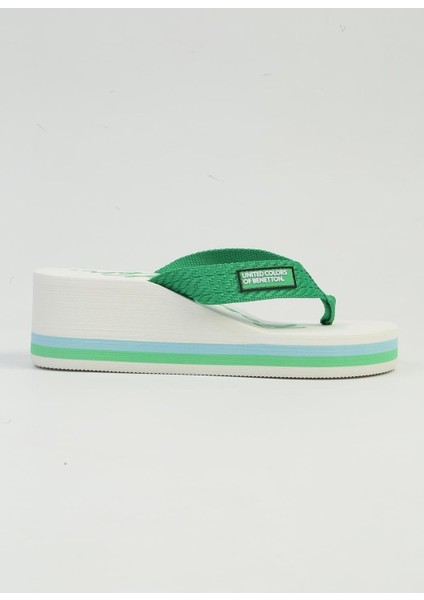 United Colors Of Benetton BN-10218 Kadın Yüksek Dolgu Taban Parmak Arası Premium Terlik modelleri