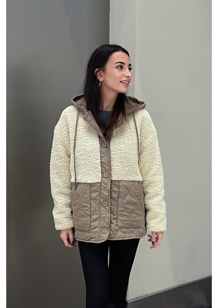 Peluşlu Kesim Mont modelleri