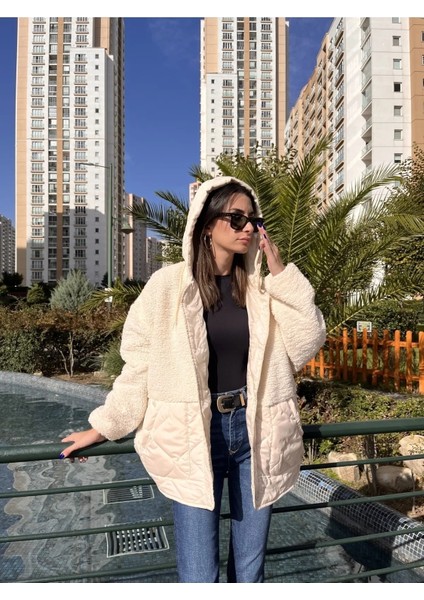 Peluşlu Kesim Mont modelleri