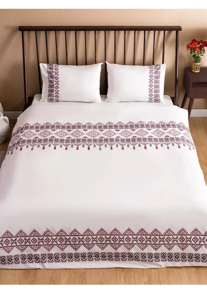 Lcw Home Baskılı Pamuklu Çift Kişilik Nevresim Seti