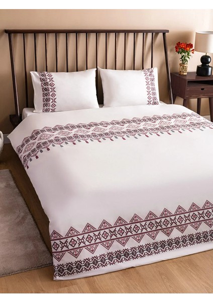 Lcw Home Baskılı Pamuklu Çift Kişilik Nevresim Seti