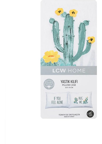Lcw Home Baskılı Yastık Kılıfı 2'li 50X70 cm