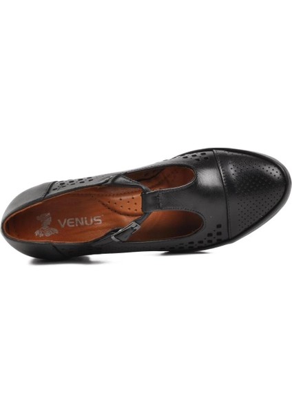 Venüs 1911923 Kadın Hakiki Deri Ultra Comfort Esnek Taban Topuklu Klasik Ayakkabı