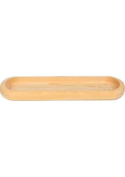 Doğal Ahşap Sunumluk Kahve Tepsisi (25 x 9 cm ) fırsatları