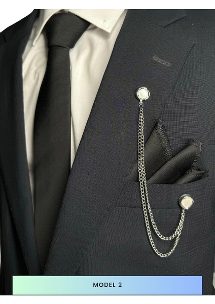 Damat & Sağdıç Iğneli Yaka Zinciri fiyatları