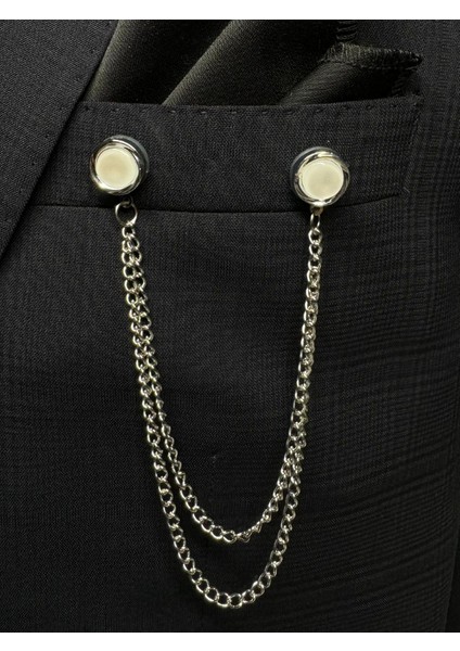 Damat & Sağdıç Iğneli Yaka Zinciri fırsatları