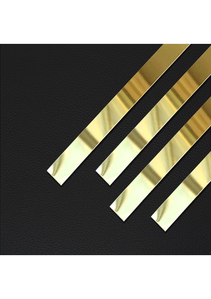 Ayna Görünümlü Dekoratif Şerit ( Gold )