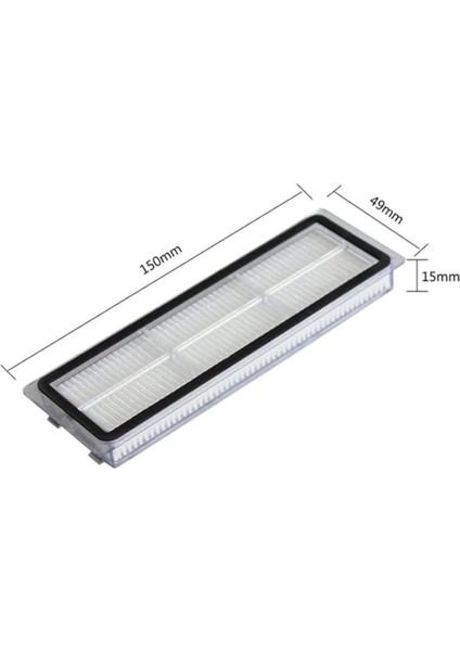 Xiaomi Vacuum Mop Pro 2 ,vaccum Mop 1c,vacuum Mop 2c (STYTJ01ZHM-STYTJ02ZHM-STYTJ03ZHM)UYUMLU Yedek Parça Seti-Beyaz fiyatları