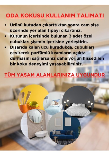 Candy Reed Diffuser 50 ml - Şeker Çubuklu Oda Kokusu