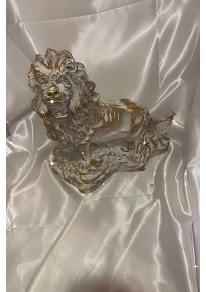 Aslan Kukreyen Aslan Galatasaray Biblosu Beyaz Gold Eskitme modelleri