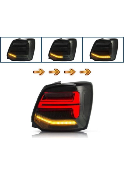 Volkswagen Polo Q2 Uyumlu LED Stop 2010 2017 modelleri