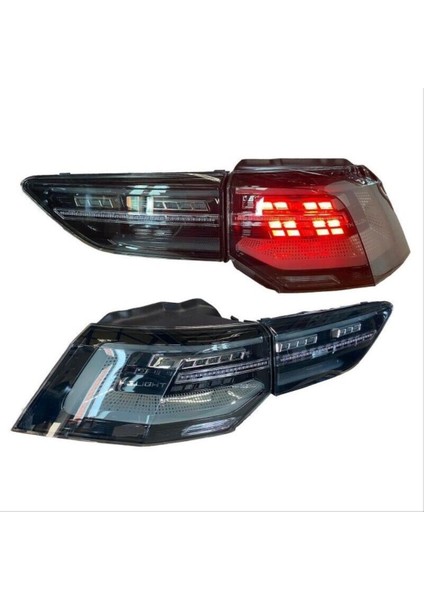 Vw Golf 8 Için LED Stop Set Smoke