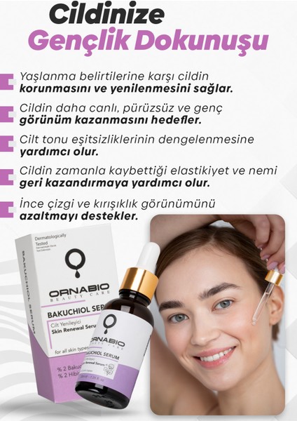 Bakuchiol Serum Yaşlanma Karştı Bitkisel Retinol