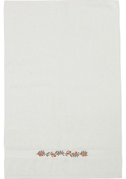 Lcw Home Çiçek Nakışlı Yüz Havlusu 50X80 cm