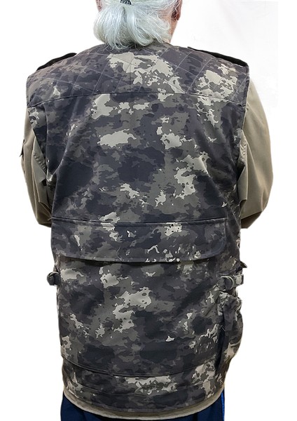 Long Bass Yelek Kahve Çöl Kamuflaj fiyatları