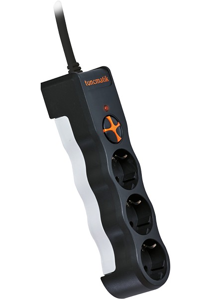 Tuncmatik Üçlü Enerji Akım Korumalı Priz Powersurge 3'lü 1,5 mt Kablolu fırsatları