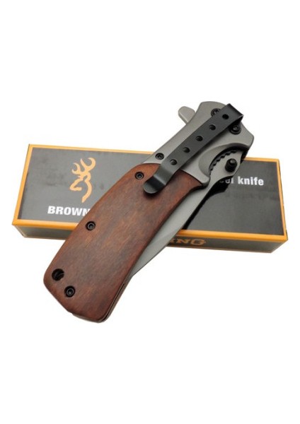 Browning Çakı Ahşap Sap