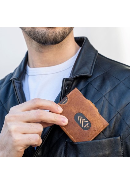 Valencia Taba Bozuk Paralık Cepli Unisex Hakiki Deri Rfid Korumalı Erkek Kadın Mini Cüzdan Hediye