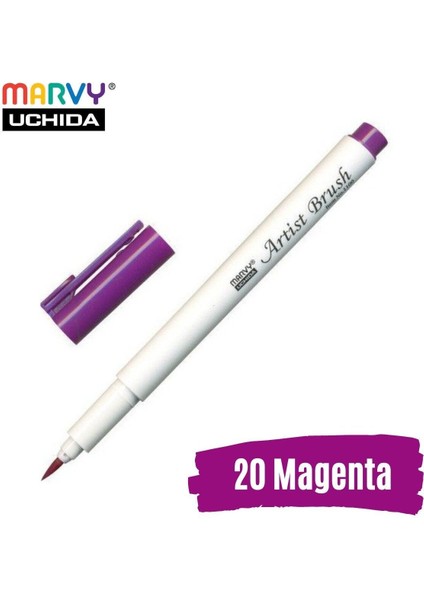 Artist Brush Pen 1100 Firça Uçlu Kalem 20 Magenta fiyatları
