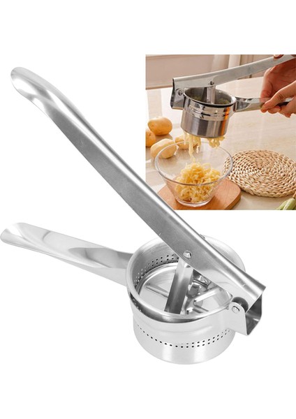 Patates Ezici - Patates Püresi Yapıcı - Paslanmaz Çelik Bebek Için Püre Yapımı Maneul Meyve Sıkıcı fiyatları