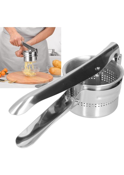 Patates Ezici - Patates Püresi Yapıcı - Paslanmaz Çelik Bebek Için Püre Yapımı Maneul Meyve Sıkıcı modelleri