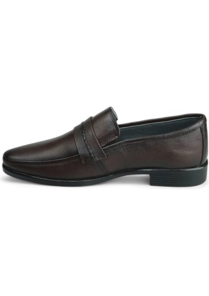 DRT62425 Hakiki Ince Kaymaz Taban Klasik Erkek Ayakkabısı Siyah modelleri