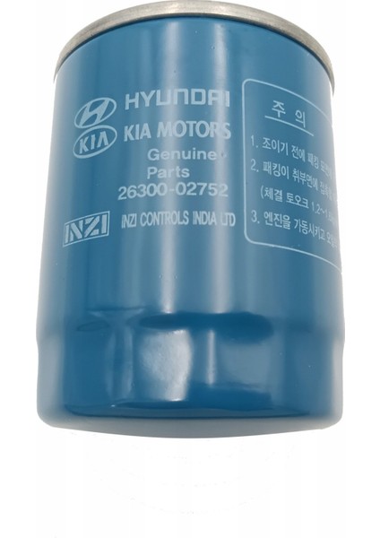 Yağ Filtresi Hyundaı I20 - I10 - Accent Blue Benzinli 26300-02752 fiyatları