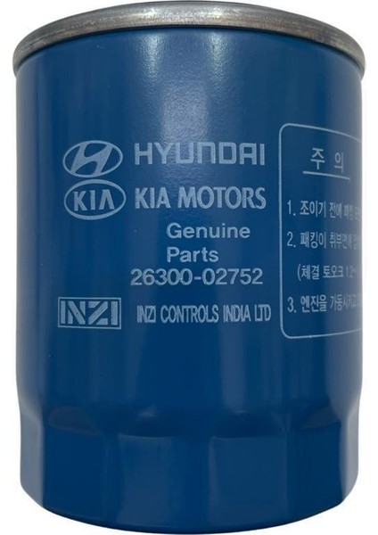 Yağ Filtresi Hyundaı I20 - I10 - Accent Blue Benzinli 26300-02752 fırsatları
